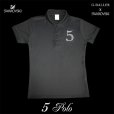 画像1: スワロフスキー　ポロシャツ　5　数字　レディース　オーダー　ナンバー　人気のナンバリングシリーズ　G-BALLER (1)