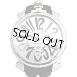 GaGa milano Manuale 48mm Number 8 Diamond Black Rubber