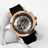BREGUET Marine2 chronograph 18k rose gold 42mm 5827BR Z2 5ZU