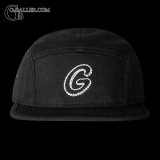 イニシャルCAP 5パネル Gロゴ