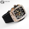 画像4: HUBLOT ウブロ スピリット オブ ビッグバン キングゴールド バゲットダイヤベゼル パヴェダイヤモンド 601.OM.0183.LR