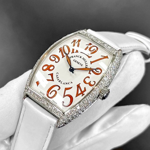 画像6: フランクミュラー アフターダイヤ カサブランカ サハラ 6850CASA パヴェダイヤモンド
