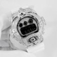 画像1: G-Shock Custom by G-BALLER | DW6900 Cross&Skull Rhodium Coating Diamond (1)