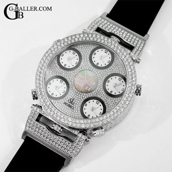 6タイムゾーン JCG-2R パヴェダイヤモンド