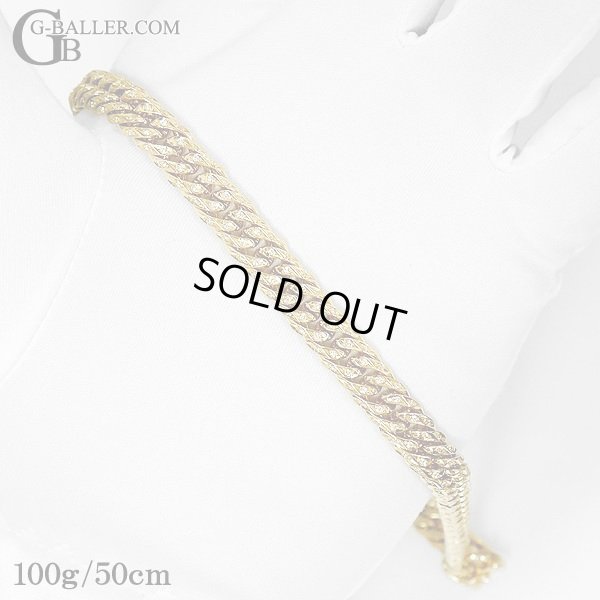 定番の喜平ネックレス100gダイヤ