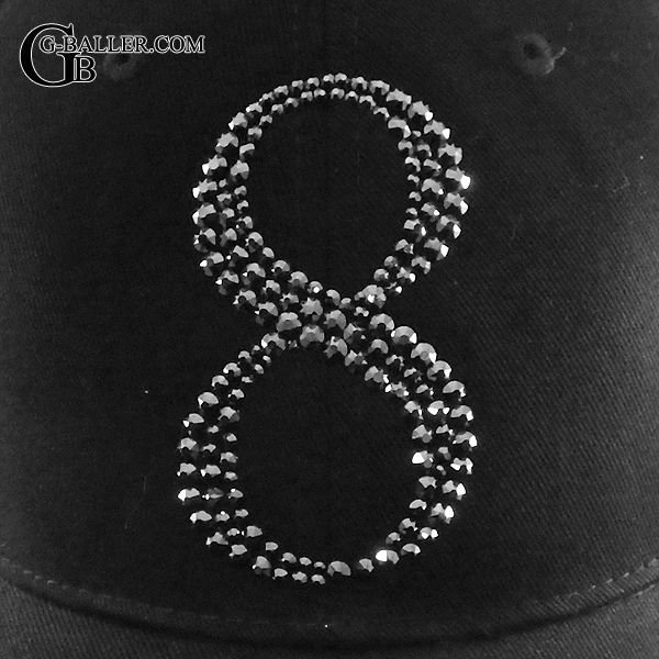 画像3: スワロフスキー キャップ No オーダー 8 ブラック CAP