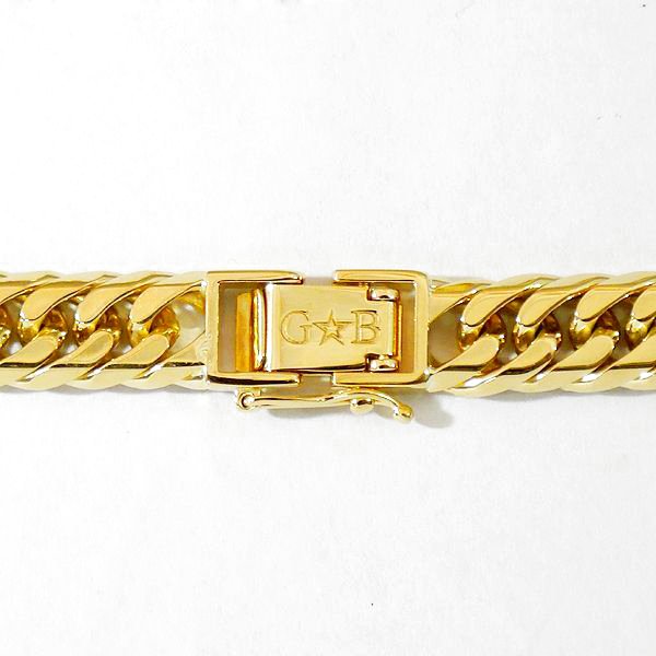 画像4: 【新品/在庫】K18 喜平ブレスレット ダイヤ 80g 6面ダブル 20.5cm