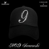 スワロフスキー キャップ 数字 カスタム オーダー 9 スワロ CAP