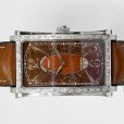 画像2: CUERVO Y SOBRINOS Prominente Solo Tiempo A1012 Engraving Watch Special Order Leather / Rubber Strap (2)