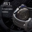 画像3: AWI インターナショナル　時計　チタニウム50　7008AG ブルー　フランク・ミュラー　新ブランド (3)