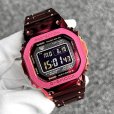 画像1: G-shock Full Metal GMW-B5000RD-4JF Solar Radio Clock Bluetooth QZ Red +5Links (1)