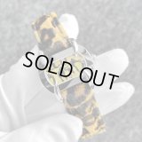 CHARRIOL Kuchts Rug Diamond Unborn Calf Leather Strap Leopard 32mm