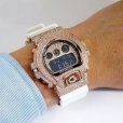 画像3: G-Shock Custom by G-BALLER | DW6900 NB-7 Pink Gold Full Diamond Custom