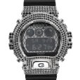 画像2: G-Shock Custom by G-BALLER | DW6900DS Limited Model Black Coating Diamond (2)