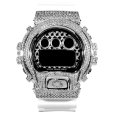 画像2: G-Shock Custom by G-BALLER | DW6900 Star Dial Rhodium Coating Diamond (2)