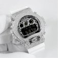 画像1: G-Shock Custom by G-BALLER | DW6900 Star Dial Rhodium Coating Diamond (1)