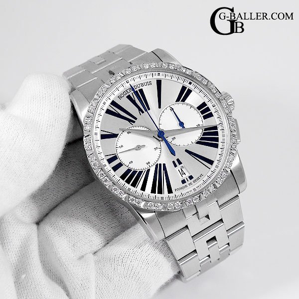 ロジェ時計ダイヤ加工