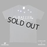 G-BALLER　BRAND SWAROVSKI 　Ｏｒｉｇｉｎａｌ　ＦＩＶE　ＳＴＡＲ　Diamond　T-SHIRT　White Gボーラー　スワロフスキー　Ｔシャツ　オリジナル　ファイブスター　　