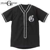 Ｇ’ベースボールシャツ　スワロイニシャル　
