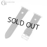 【希少/新品/付属完備】HERMES エルメス Apple Watch シンプルトゥール メドール レザーバンド 42mm 44mm 45mm 49mm 適応 黒 ブラック / 22917