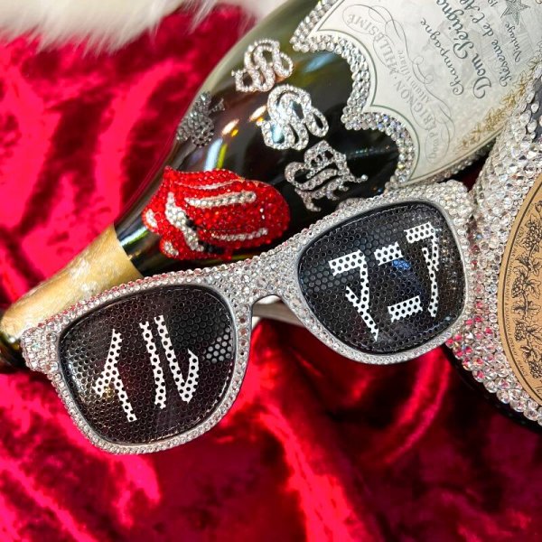 画像7: イルマニアさん着用 オリジナルサングラス デコオーダー スワロフスキー