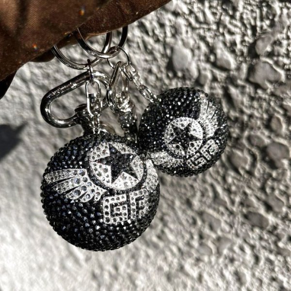 画像3: GB-wing 40mm スワロフスキーボール ブラック ミディアム