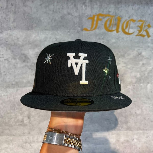 画像4: Newera Jewel cap ニューエラ ジュエルキャップ スワロ ベースボールキャップ "LA-Logo"