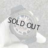 HUBLOT King Power Unico Carbon Skeleton Dial Black Rubber Strap 48mm