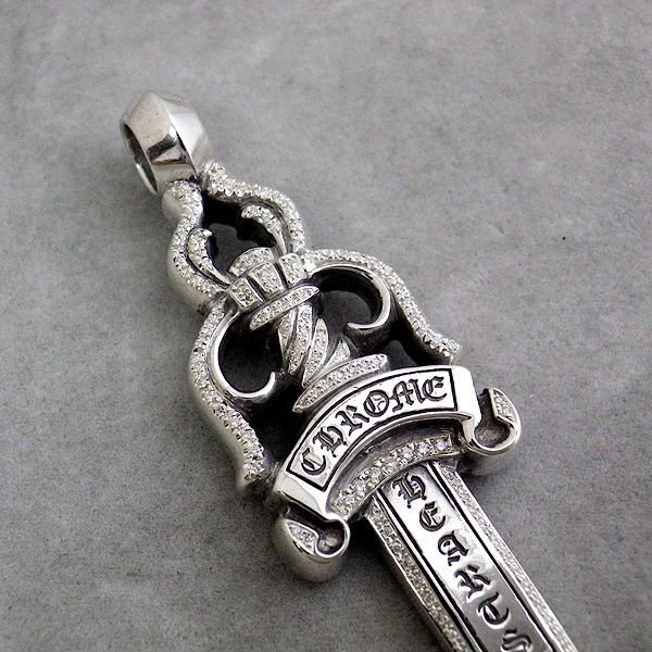 画像5: ラージダガーペンダント パヴェダイヤ インボイス付き