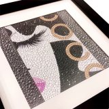 G-BALLER ART | Audrey Hepburn Rhinestone Art