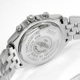 画像8: Breitling Crosswind Chronograph Bezel Diamond Stainless Pilotstrap Black Silver Dial