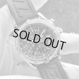 【付属完備 / 純正ステンレスベルト付】BREITLING ブライトリング クロスウィンド ベゼルダイヤモンド 黒 ラバーベルト ブラック ローマン インデックス | 241002