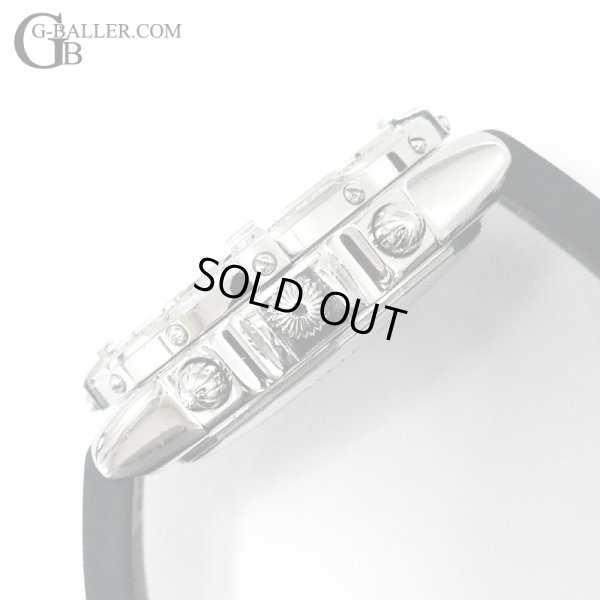 画像4: 【付属完備 / 純正ステンレスベルト付】BREITLING ブライトリング クロスウィンド ベゼルダイヤモンド 黒 ラバーベルト ブラック ローマン インデックス | 241002