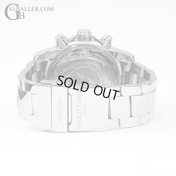 画像5: 【国内正規 / 付属完備】ブライトリング アベンジャーII クロノグラフ A13381 新品純正レザーベルト付き  ステンレスストラップ /22820