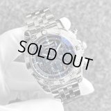 Breitling Chronomat 44 Roman Edition Japan Limited Bezel Diamond Stainless Bracelet