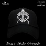 クロス アンカー キャップ スワロフスキーCAP