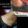 画像5: アンクレット　人気　G-BALLER　ブランド　クロス　メンズ　18Ｋ　ホワイトゴールド