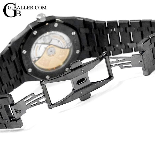 画像14: AUDEMARS PIGUET オーデマピゲ PVDコーティング ロイヤルオーク 15300ST.OO.1220ST.03 黒文字盤 カール・ラガーフェルド所有モデル仕様