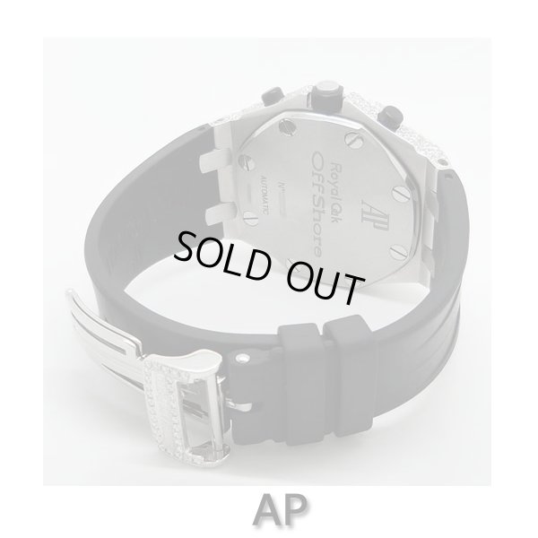 画像4: ロイヤルオーク クロノグラフ オフショア 全面ダイヤモンド