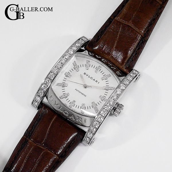 アショーマ AA44S 白シェルダイヤ文字盤