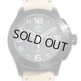 AWI International Titanium 48 Chronograph PVD AW1348CH TI48 Beige Leather