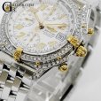 画像3: BREITLING ブライトリング クロノマット ビコロ B13050.1 アフターダイヤ パヴェダイヤモンド加工