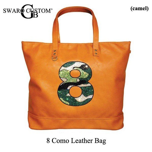 画像5: スワロ レザーデコ バッグ 数字 トートバック