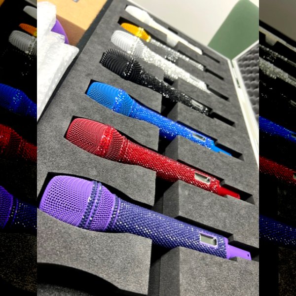 画像6: LDH EXILE(エグザイル) 新グループ BALLISTIK BOYZ(バリスティックボーイズ) コンサート用 デコマイク オーダーメイド 全メンバー 製作実績