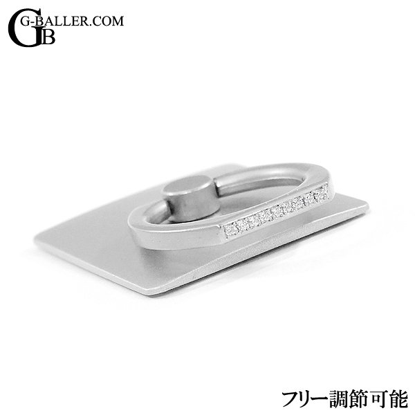 天然ダイヤモンドを使用したバンカーリングです。