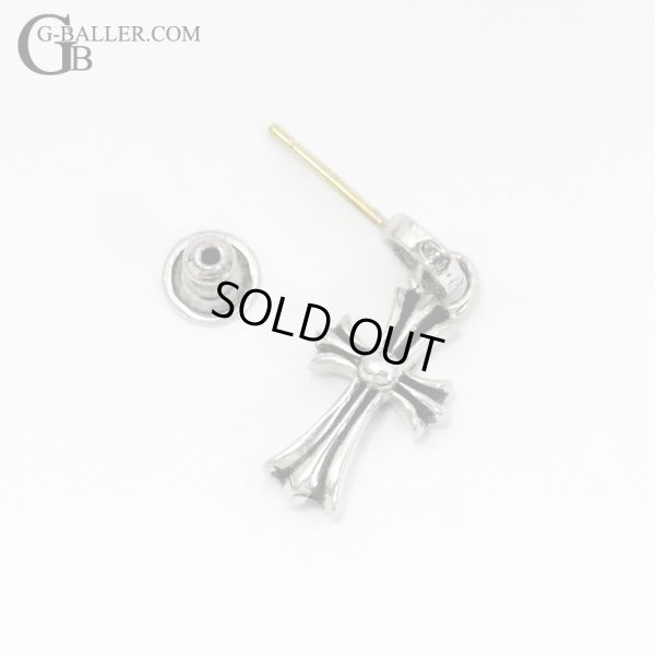 画像4: 【極美品 / レザーポーチ付】CHROME HEARTS クロムハーツ CHクロス ベビーファット ドロップイヤリング ピアス パヴェダイヤモンド | 241021
