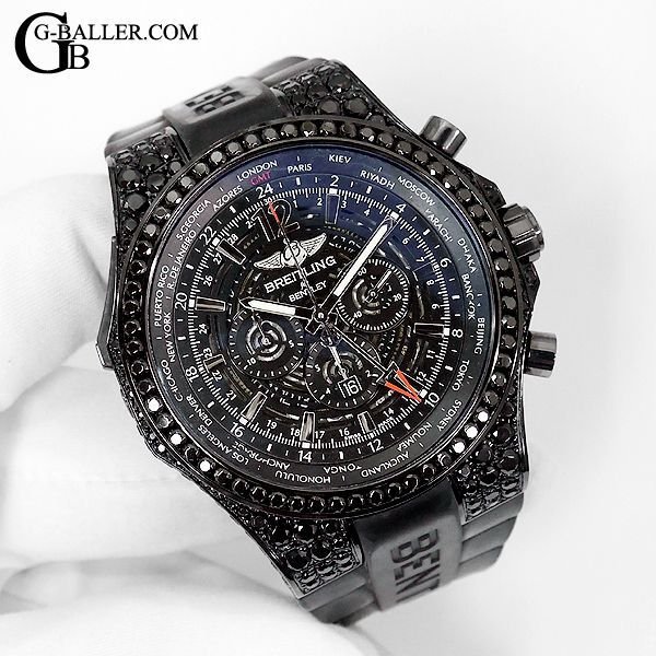 ブライトリング ダイヤカスタム&ブラックPVDコーティング