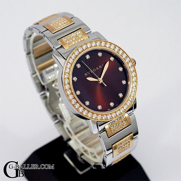 ブルガリ時計アフターダイヤ パヴェ