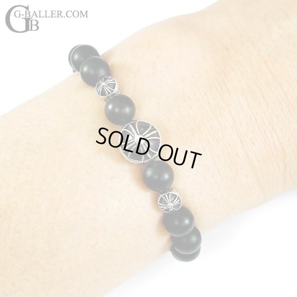 腕周り約15cmのオニキスブレスレット