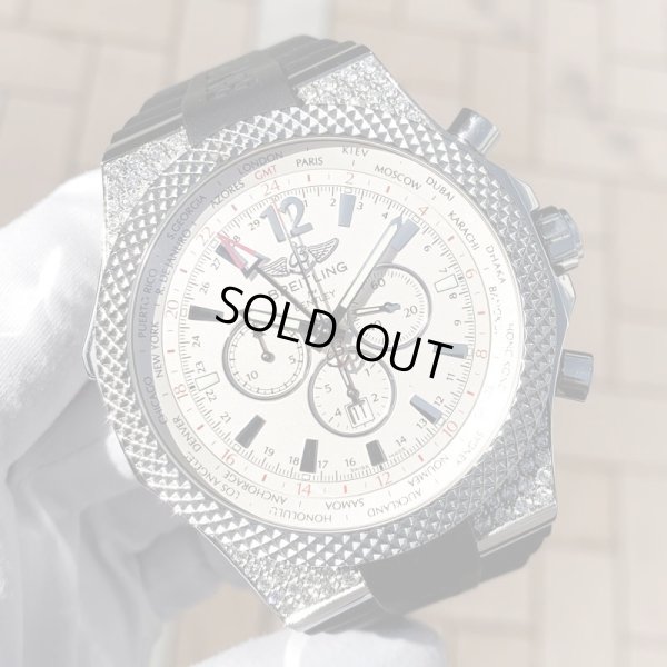 画像9: Breitling Bentley GMT A47362 Diamond Stainless Strap Included
